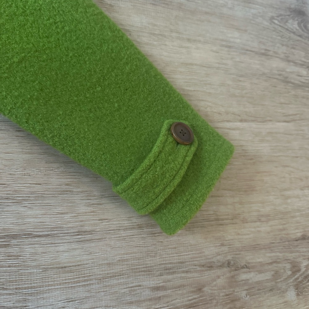 Green Willismith Toggle 100% Wool Coat - image 5